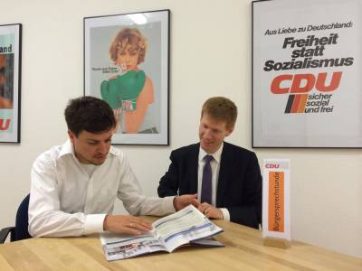 Abermals eine erfolgreiche Brgersprechstunde mit dem Lichtenrader Bezirksverordneten Christian Zander veranstaltet.
