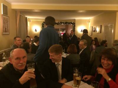 Zu Besuch bei der Weihnachtsfeier der CDU Lichtenrade, 2014