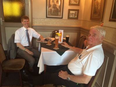 Brgersprechstunde im Restaurant Bohm am 2.7.15