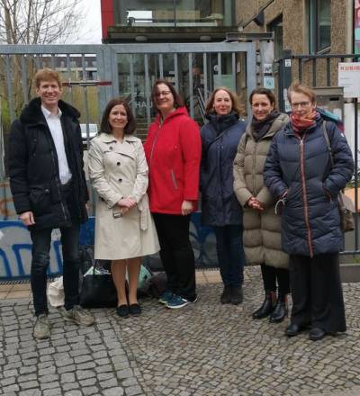 Besichtigung einer der 200 in Berlin als 