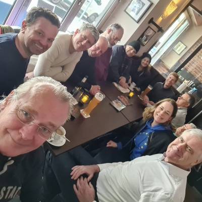 Am 20. April 2024 war unsere Europaabgeordnete und Spitzenkandidatin der CDU Berlin fr den 9. Juni bei der CDU Friedenau am Breslauer Platz Berlin und im Caf Breslau.